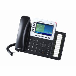 Grandstream GXP-2160 SIP Telefon, HD Audio, 6 SIP Konten, Farbdisplay